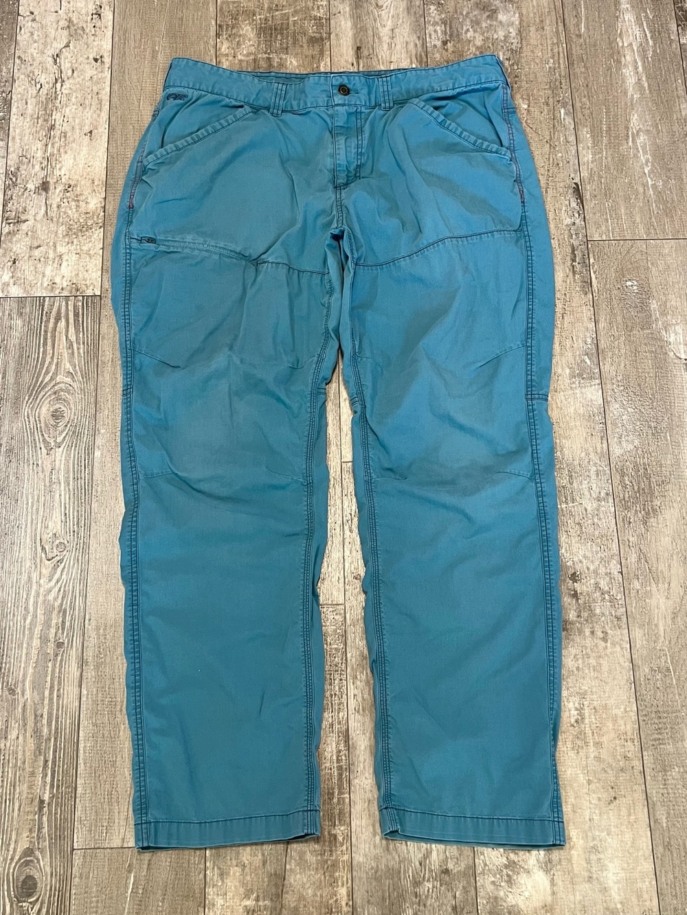 OUTDOOR RESEARCH OR Wadi Rum Pants Mens 38X30 Teal Blue Gorpcore Outdoor Hiking